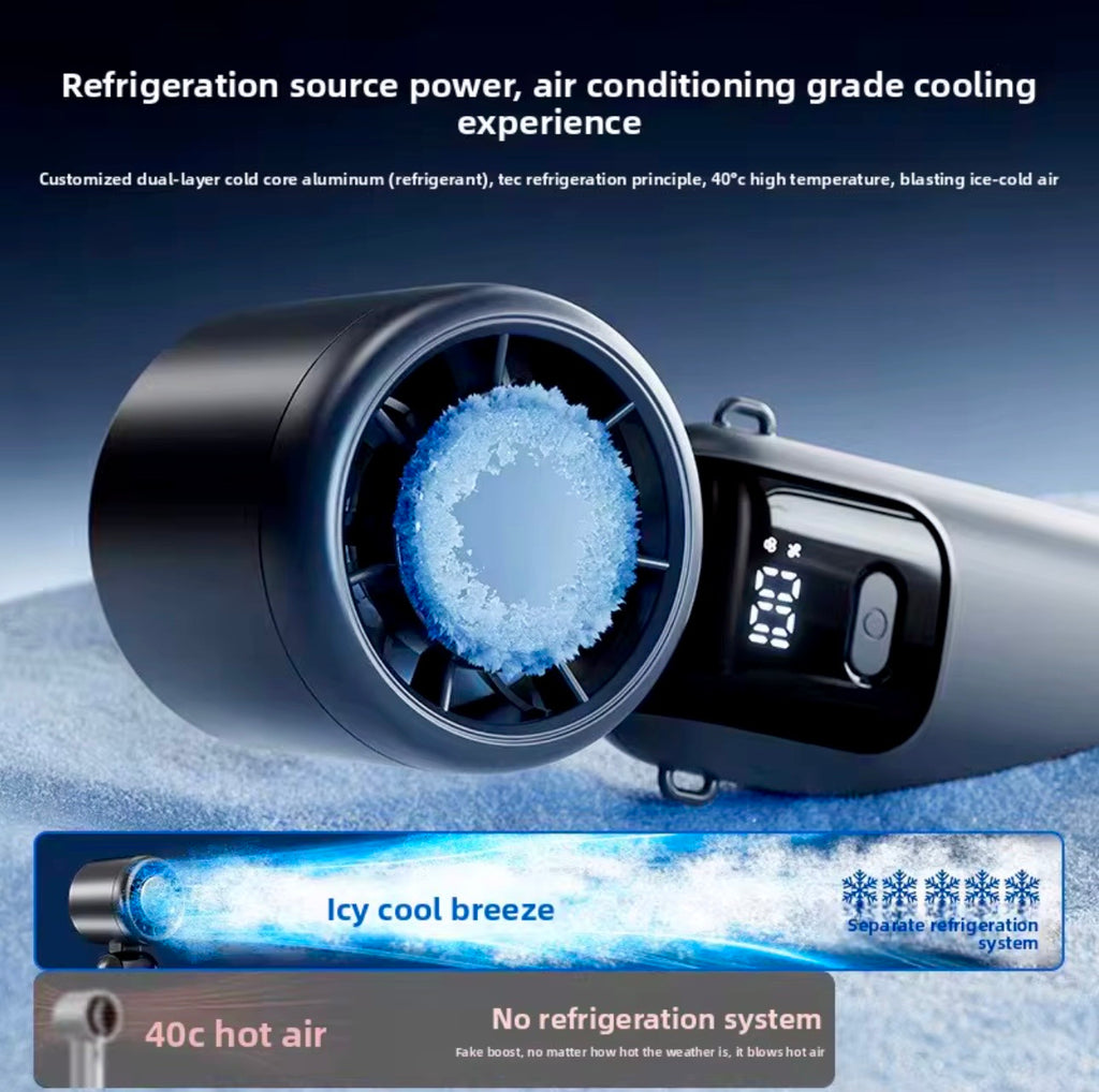 O'Clim - Le Ventilateur / Climatiseur de poche 3-en-1