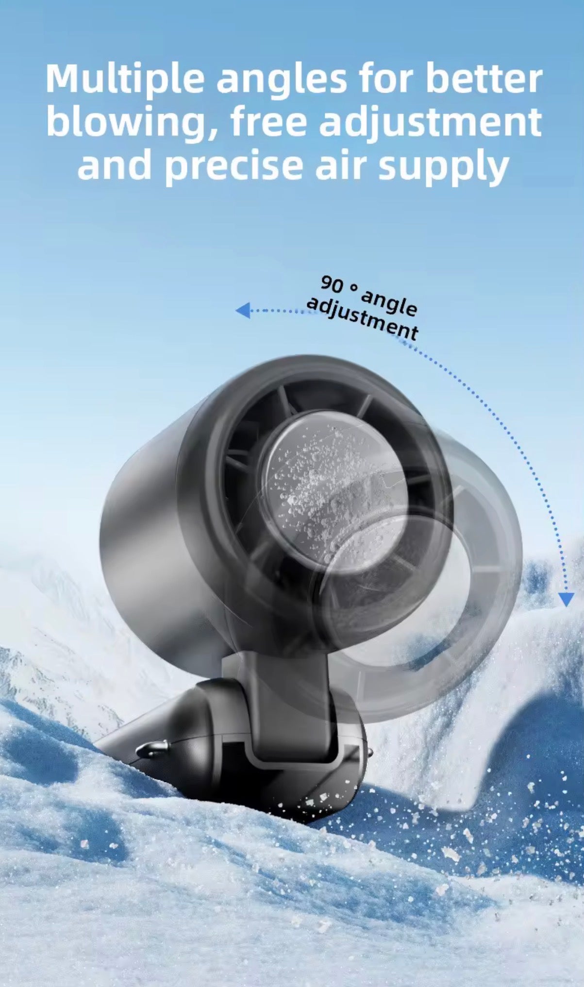 O'Clim - Le Ventilateur / Climatiseur de poche 3-en-1