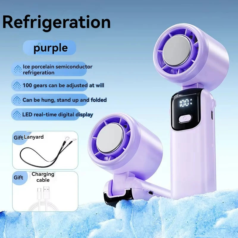 O'Clim - Le Ventilateur / Climatiseur de poche 3-en-1